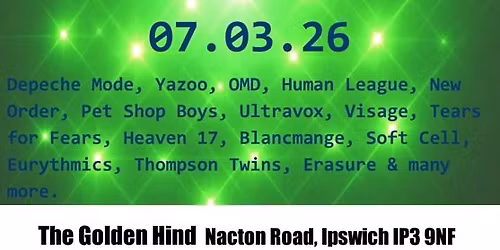 The DTP Experience do an Electronic 80's Club Night Upstairs at Eric's