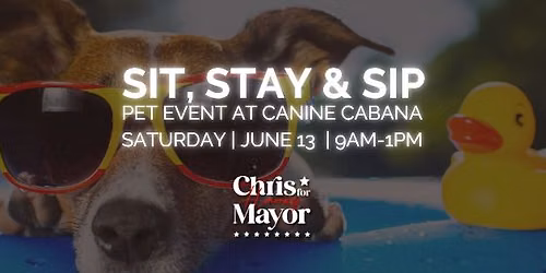 Sit, Stay & Sip Pet Event
