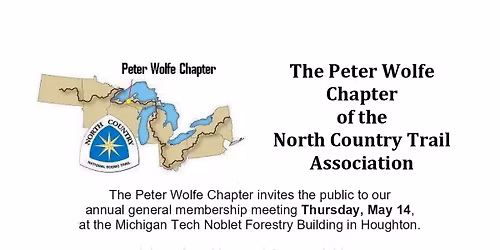 Annual Spring General Membership Meeting, free for all to attend!