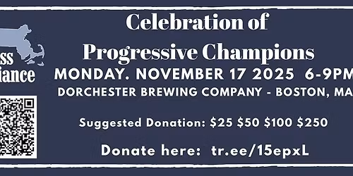 Mass Alliance Celebration of Progressive Champions