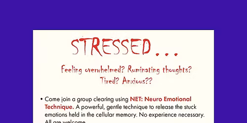 NET: Neuro Emotional Technique group clearing