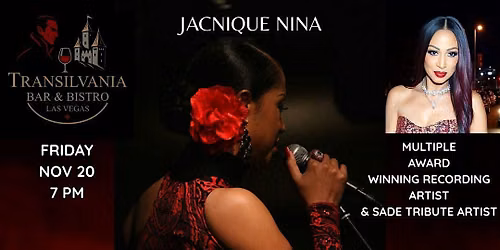 JACNIQUE NINA LOVE DELUXE SADE TRIBUTE SHOW
