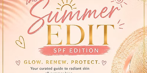 The Summer Edit SPF Edition