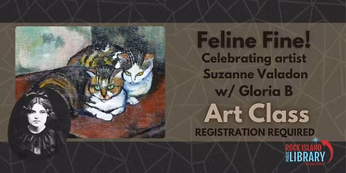 Feline Fine! Celebrating artist Suzanne Valadon