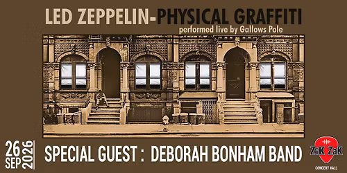 Gallows Pole (Led Zeppelin Tribute) \u2013 50th anniversary \u00abPhysical graffiti\u00bb + Deborah BonhamIZIK ZAK