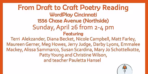 From Draft to Craft Poetry Reading