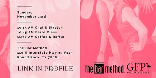 \u201cMovement + Meaning\u201d Barre Class