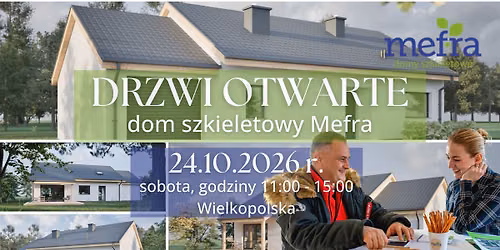 Drzwi otwarte Wielkopolska - Mefra domy szkieletowe