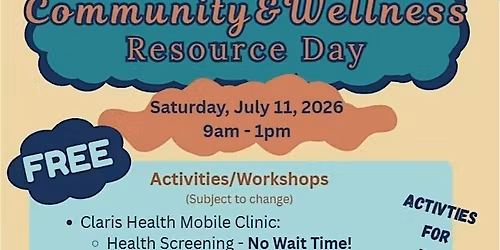 Communiy and Wellness Resource Day