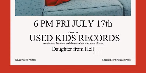 GRACIE ADAMS LISTENING PARTY