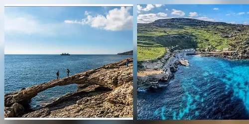 Hondoq Rummien Dahlet Qorrot Trekking  and Swim \ud83c\udfca\u200d\u2640\ufe0f And Explore :)