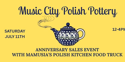 Anniversary Sales Event with Mamusia's Polish Kitchen