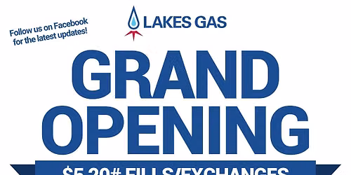 Grand Opening at Lakes Gas in Marshfield!