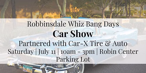 Whiz Bang Days Car Show