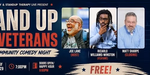 Stand Up For Veterans: A Community Comedy Night