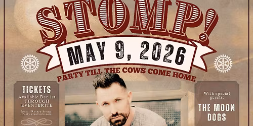 Follow Us & Win A Pair Of Tickets To The Rotary Stomp \u2014 May 9, 2026!