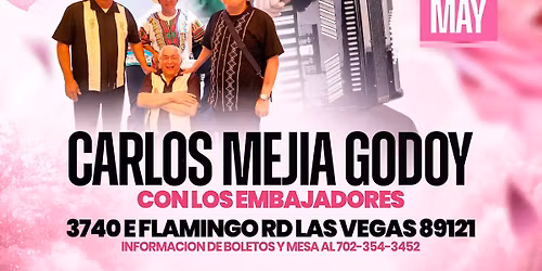 Carlos Mejia Godoy | celebrando a las madres Nicas | Las Vegas 