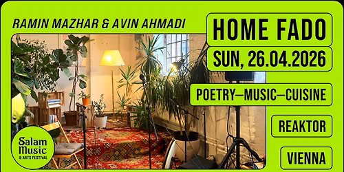 Home Fado with Ramin Mazhar & Avin Ahmadi \u2013 Salam Music Festival 2026 