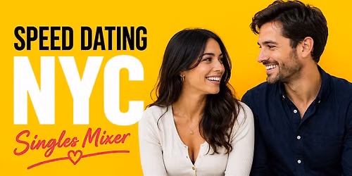 Speed Dating NYC + Singles Mixer | Ages 30\u201345