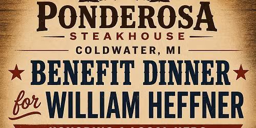 Ponderosa Benefit Dinner: William Heffner