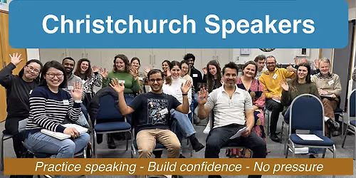 Christchurch Public Speaking Monthly