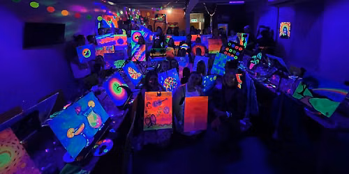 Pop Princess Paint + Sip in the Dark
