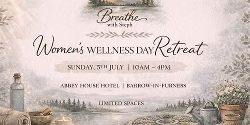 Breathe with Steph - Women's Wellness Day Retreat
