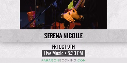 Confirmed - Serena Nicolle Soloist with Vocals at Salt & Sol at Hilton Scottsdale Resort & Villas