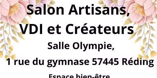 Le Salon Artisans, VDI & Cr\u00e9ateurs arrive \u00e0 R\u00e9ding ! \ud83d\udecd\ud83d\udc97