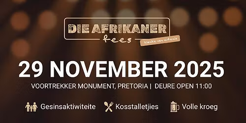 Die Afrikaner Fees