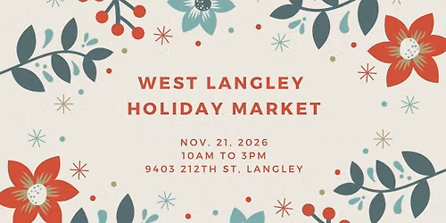 West Langley Elementary Holiday Market 2026