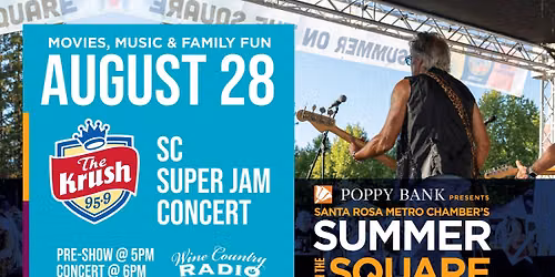 FINAL SUMMER CONCERT: Sonoma County Super Jam