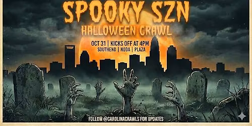 Spooky SZN | Halloween Crawl |Charlotte 