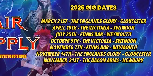 Hair Supply Rocks The Englands Glory