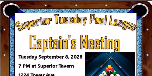 Captain's Meeting