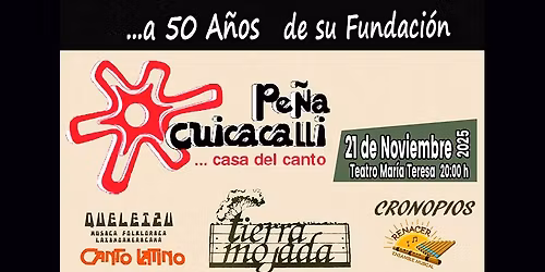 Pe\u00f1a Cuicacalli - a 50 a\u00f1os de su Fundaci\u00f3n