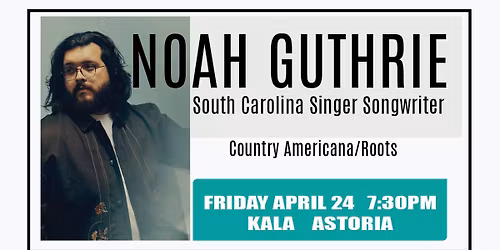 NOAH GUTHRIE \u2022 COUNTRY AMERICANA\/ROOTS
