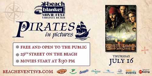 Beach Blanket Movie Fest | Pirates of the Caribbean: Dead Man\u2019s Chest