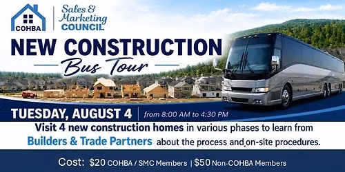 New Construction Bus Tour 
