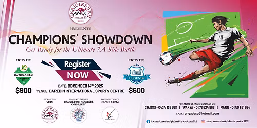 CBSC presents 7A side Kathmandu properties cup \/ Everest Home Loans Legends Cup