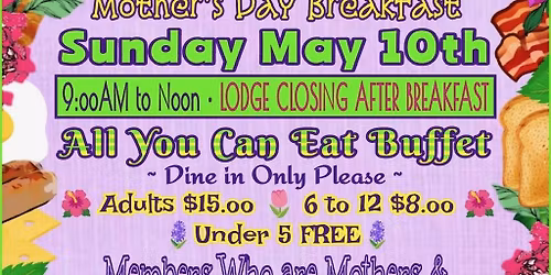 Mother's Day Breakfast