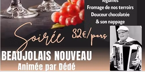 Soir\u00e9e beaujolais nouveau