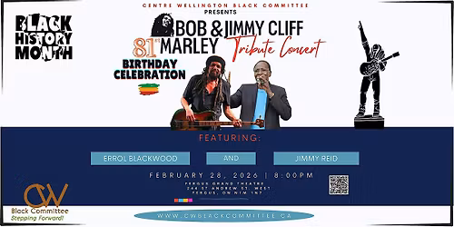 BOB MARLEY & JIMMY CLIFF TRIBUTE CONCERT