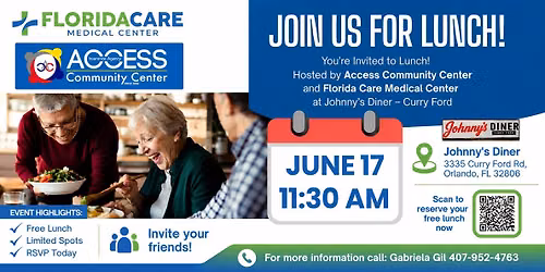 Lunch with FloridaCare and Access Community Center