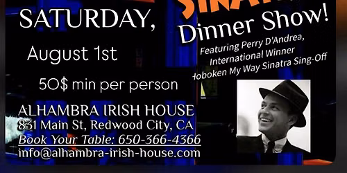 Perry Sings Sinatra. Frank Sinatra’s Tribute dinner show