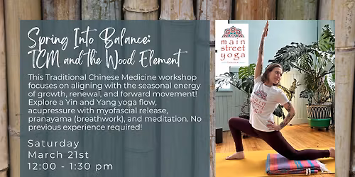 Spring Into Balance: TCM and The Wood Element