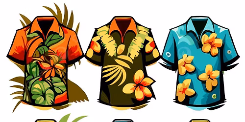 CLUBWAKA Boston Spring Kickball End of Season Party - HAWAIIAN SHIRTS!