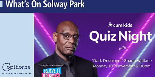 Cure Kids NZ - Quiz Night with "Dark Destroyer"