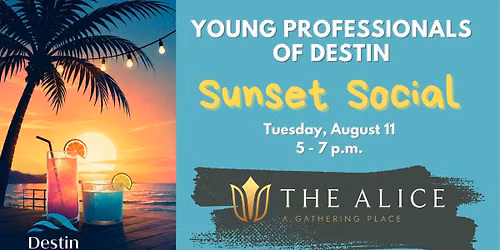 Young Professionals Sunset Social Sponsored by The Alice