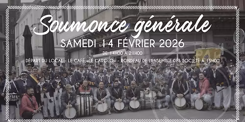 SOUMONCE G\u00c9N\u00c9RALE - Soci\u00e9t\u00e9 Royale les Gilles du Pays Noir